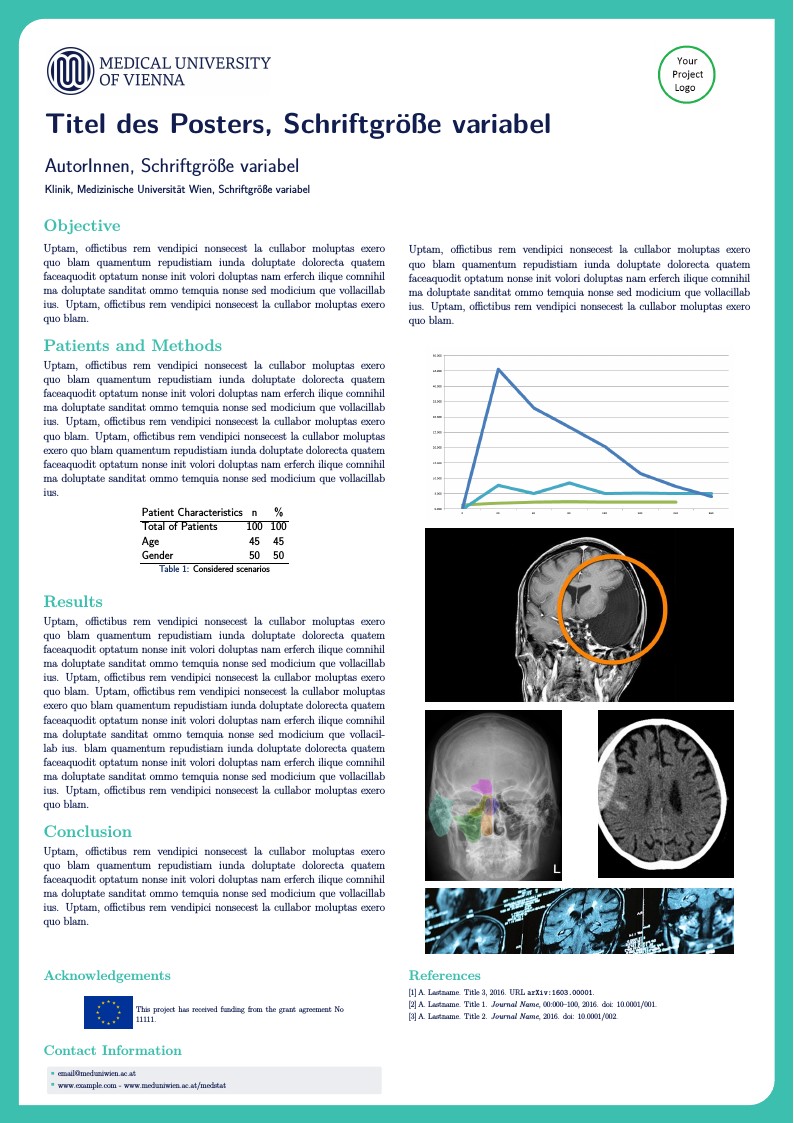 Medical University of Vienna (MUW) Poster Template