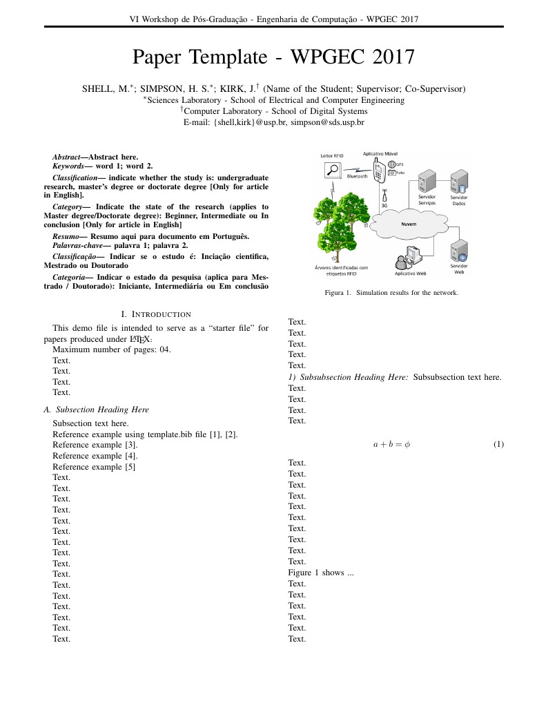 WPGEC 2017 Paper Template