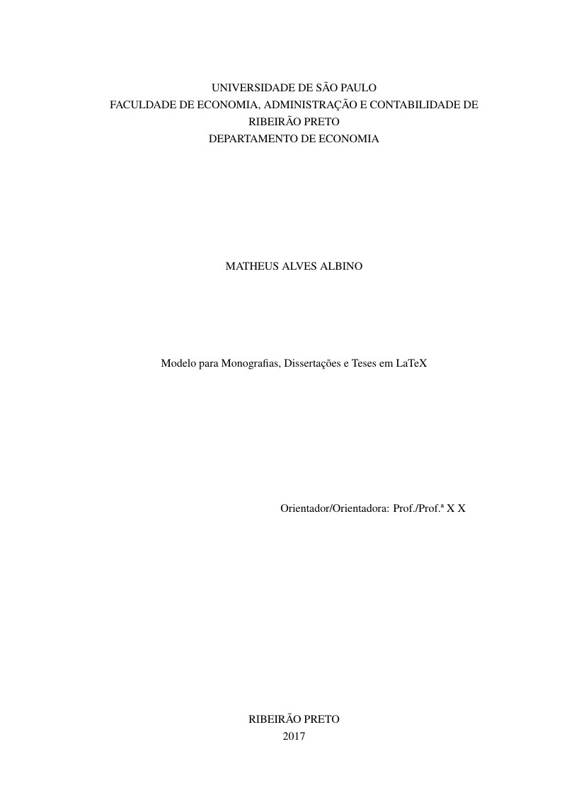 Modelo de Trabalho Acadêmico da FEA-RP v. 0.3