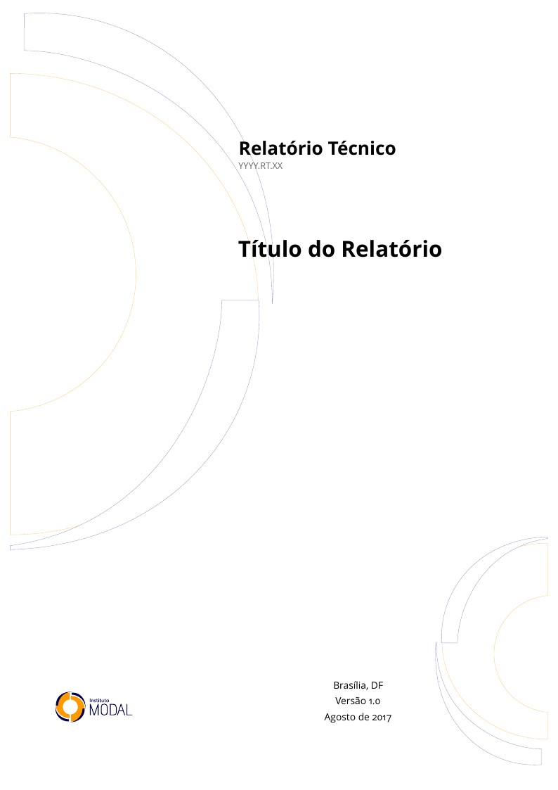 Relatório Técnico - Instituto Modal
