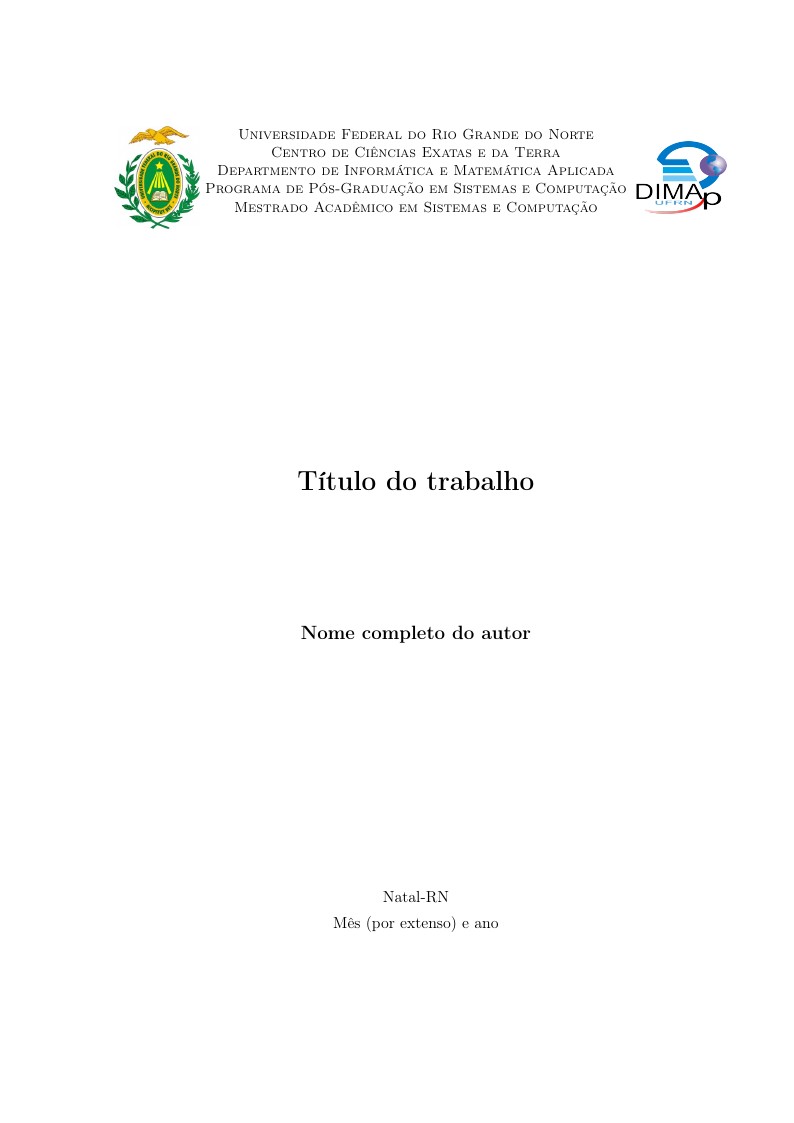 Modelo Tese PPGSC UFRN