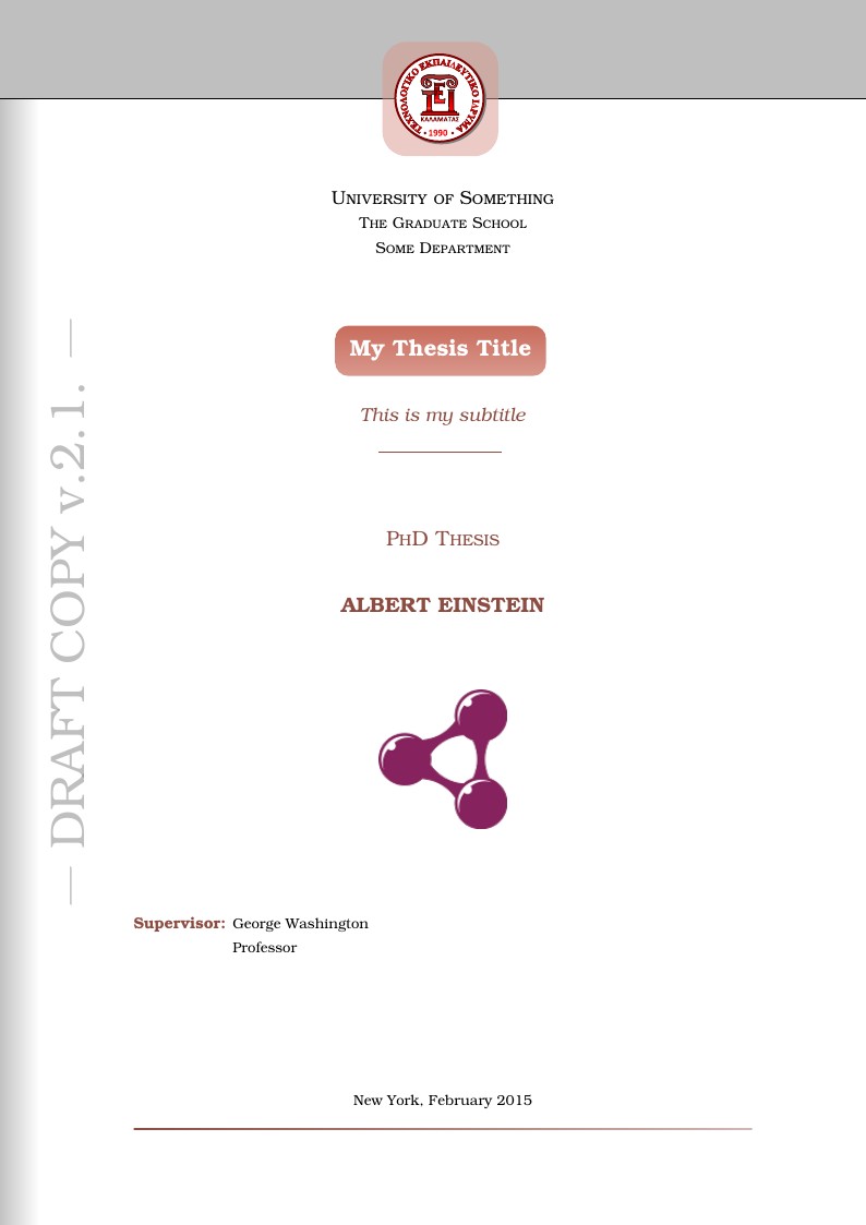 Customizable Thesis Template (pdfLaTeX - English)