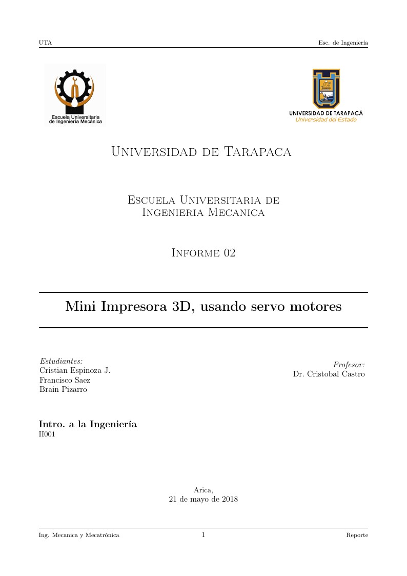 Plantilla para reportes mecatrónica-mecánica UTA