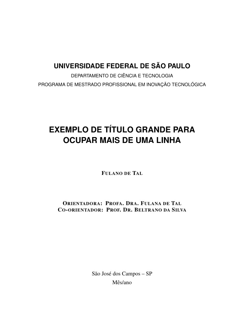 Template MPIT-UNIFESP-SJC