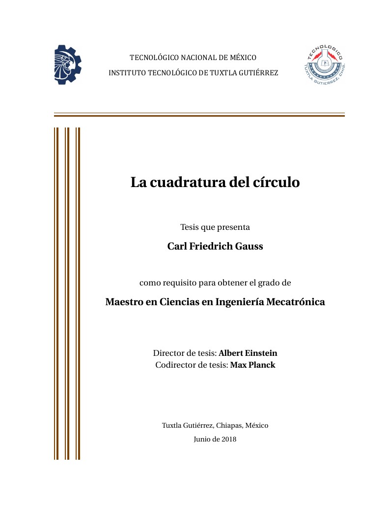 Tesis del Instituto Tecnológico de Tuxtla Gutiérrez